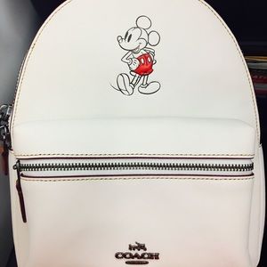 Coach x Disney Leather Charlie Backpack